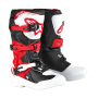 Cross Stiefel Alpinestars Tech 3S Youth White Black Bright Red