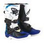 Cross Stiefel Alpinestars Tech 3S Youth White Black Enamel Blue
