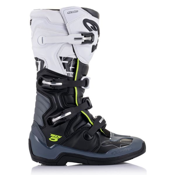 Alpinestars TECH 5 Black Dark Gray White