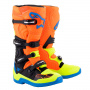Cross Stiefel Alpinestars Tech 5 Orange Fluo Enamel Blue Yellow Fluo