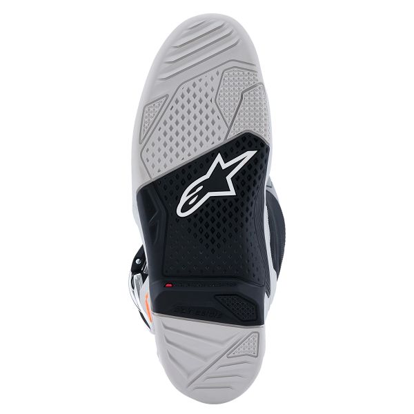 Alpinestars Tech 7 Black Lght Gry Orng FL Magenta