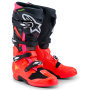 Cross Stiefel Alpinestars Tech 7 Black Red Fluo Pink Fluo