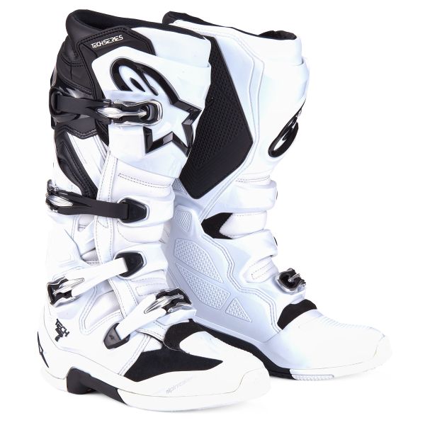 Cross Stiefel Alpinestars Tech 7 Black White Cross Stiefel Alpinestars Tech 7 Black White