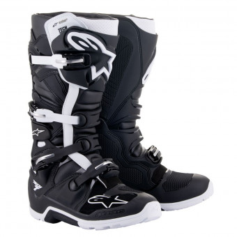 Cross Stiefel Alpinestars Tech 7 Enduro Drystar Black White