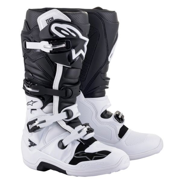 Cross Stiefel Alpinestars TECH 7 White Black