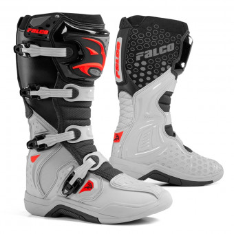 Cross Stiefel Falco Level 2 Grey Red