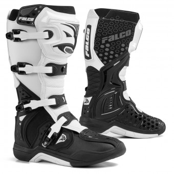 Cross Stiefel Falco Level 2 White Black Cross Stiefel Falco Level 2 White Black