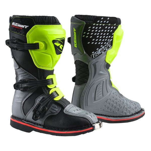 Cross Stiefel Kenny Track Junior Grey Neon Yellow Boots