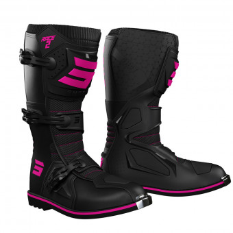 Cross Stiefel SHOT Race 2 Black Pink Kid Cross Stiefel SHOT Race 2 Black Pink Kid