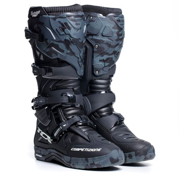 Cross Stiefel TCX Comp Evo 2 Michelin Black Camo