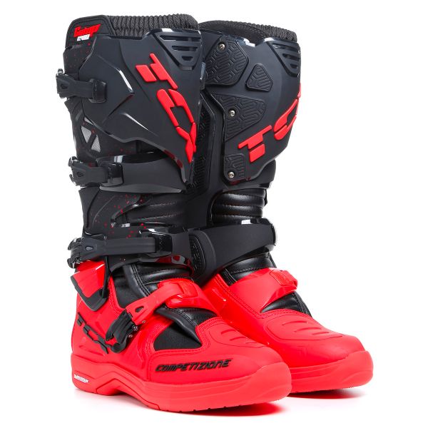 Cross Stiefel TCX Comp Evo 2 Michelin Black Red