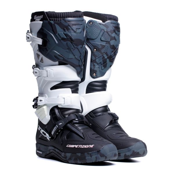 Cross Stiefel TCX Comp Evo 2 Michelin Black White Grey