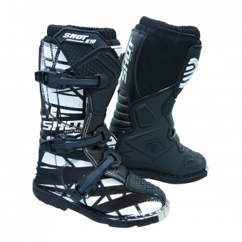 Cross Stiefel SHOT K10 2.0 Black Motif