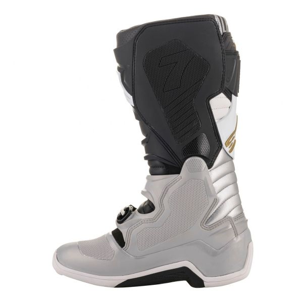 Alpinestars Tech 7 Black Silver White Gold