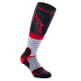 Cross Socken Alpinestars MX Pro Socks Black Grey Red