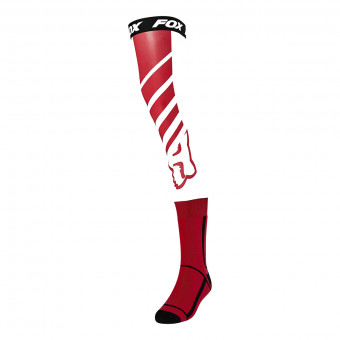 Cross Socken FOX Mach One Knee Brace Sock Flame Red Cross Socken FOX Mach One Knee Brace Sock Flame Red