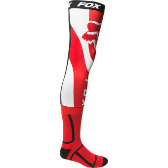 Cross Socken FOX Mirer Knee Brace Sock Fluo Red