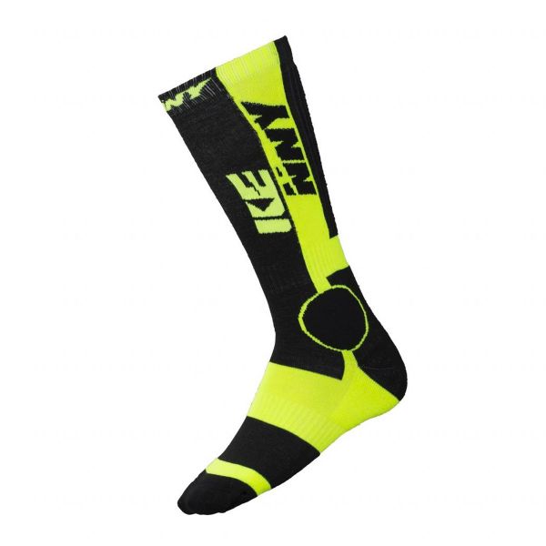 Cross Socken Kenny MX Tech Black Neon Yellow Socks