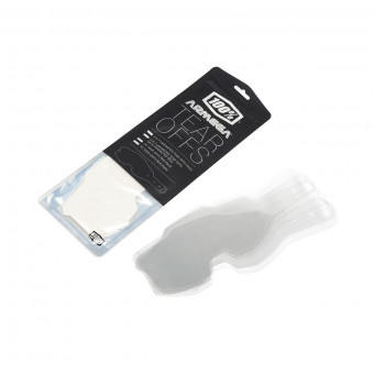 Crossbrillen-Wechselgläser 100% Disposable Tear Offs Armega x 20 Crossbrillen-Wechselgläser 100% Disposable Tear Offs Armega x 20