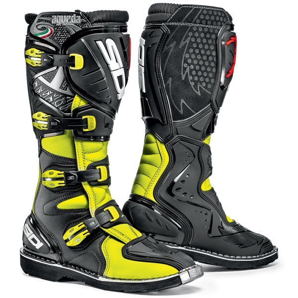 Cross Stiefel SIDI Agueda Yellow Fluo Black