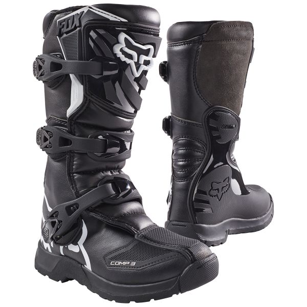 Cross Stiefel FOX Comp 3Y Black 001- Kinder