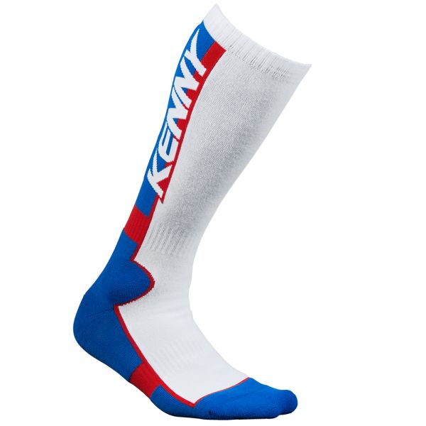 Cross Socken Kenny MX Tech Blue White Red Cross Socken Kenny MX Tech Blue White Red