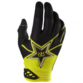 Cross Handschuhe FOX Dirtpaw Rockstar Black Yellow