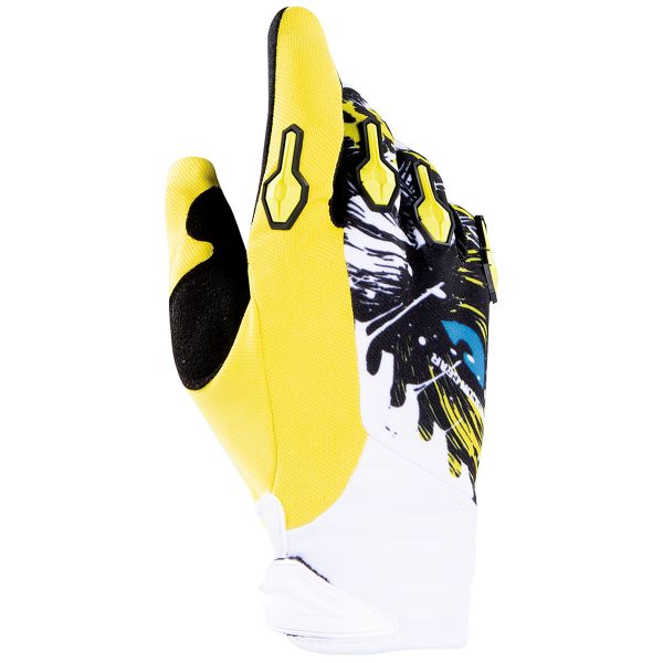 Cross Handschuhe Freegun Devo Beast Blue Lime - Kinder