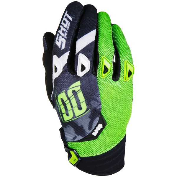 Cross Handschuhe SHOT Devo Squad Green Black
