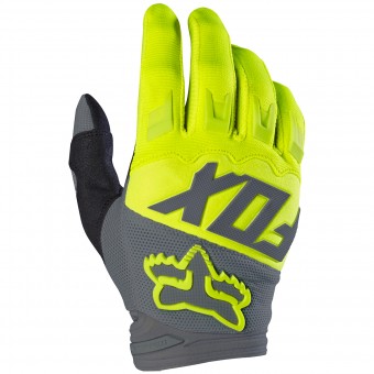Cross Handschuhe FOX Dirtpaw Yellow  005- Kinder