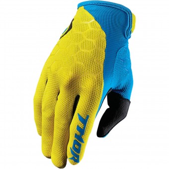 Cross Handschuhe Thor Draft Indi Yellow Blue