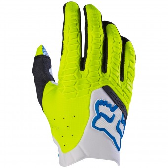 Cross Handschuhe FOX Pawtector White Yellow (214)