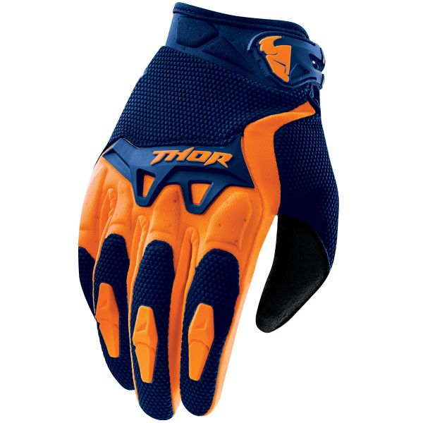 Cross Handschuhe Thor Spectrum Navy Orange - Kinder
