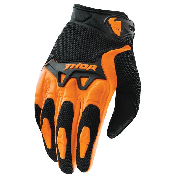 Cross Handschuhe Thor Spectrum Orange Schwarz Enfant