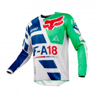 Cross Trikot FOX 180 Sayak Green 004