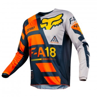 Cross Trikot FOX 180 Sayak Orange 008