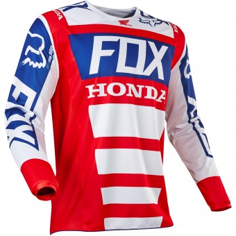 Cross Trikot FOX 180 Honda Red White 054