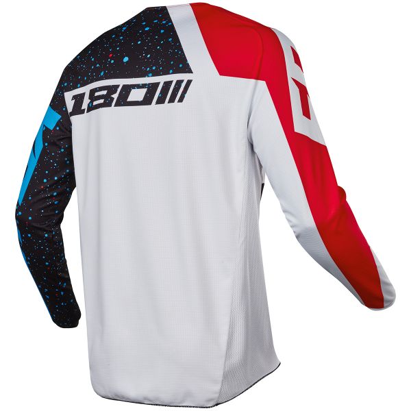 FOX 180 Nirv Red White 054 - Kinder