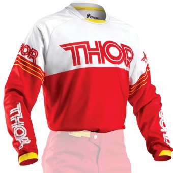 Cross Trikot Thor Phase Hyperion Red - Kinder Cross Trikot Thor Phase Hyperion Red - Kinder