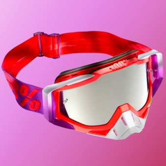 100% Racrcraft Watermelon Mirror Silver