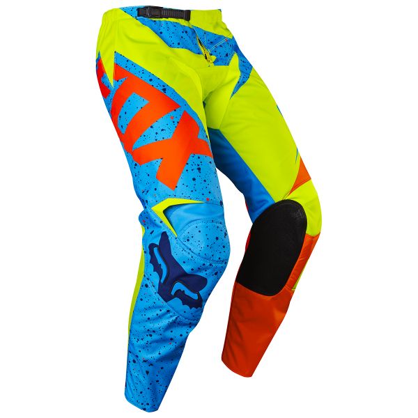 Cross Hose FOX 180 Nirv Yellow Blue Pant 586