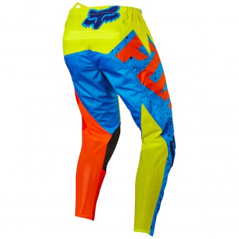 FOX 180 Nirv Yellow Blue Pant 586- Kinder