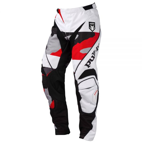 pull-in Fighter Camo Black White Red Pant
