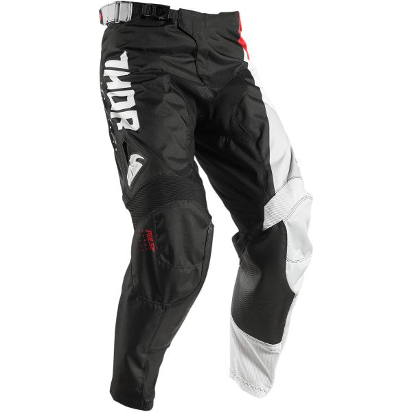 Cross Hose Thor Pulse Aktiv Black Red Pant - Kinder Cross Hose Thor Pulse Aktiv Black Red Pant - Kinder