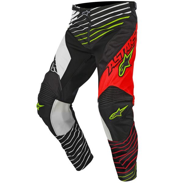 Cross Hose Alpinestars Racer Braap Red White Pant - Kinder