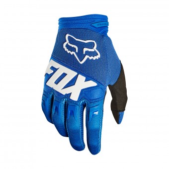 Cross Handschuhe FOX Dirtpaw Race Blue White 002