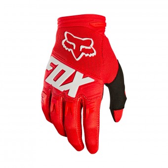 Cross Handschuhe FOX Dirtpaw Race Red White 003