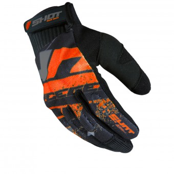 Cross Handschuhe SHOT Drift Neon Orange CE Cross Handschuhe SHOT Drift Neon Orange CE