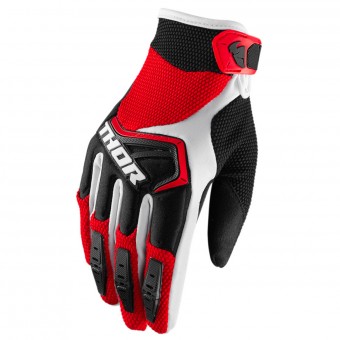 Cross Handschuhe Thor Spectrum Red Black White