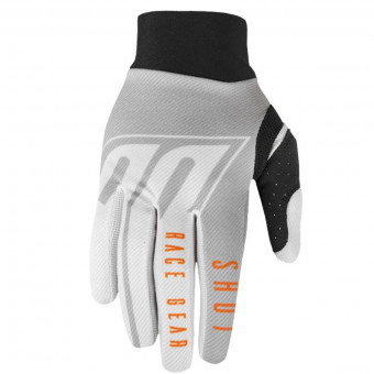 Cross Handschuhe SHOT Aerolie Alpha Light Grey Orange CE